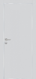 Товар Межкомнатная дверь ПХ- 1 AL кромка с 4-х ст. Сапфир матовый